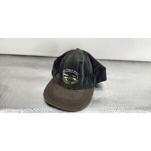Vintage At&T Pebble Beach Hat Cap Strap back Green Purple Pro Am PGA Tour Mens